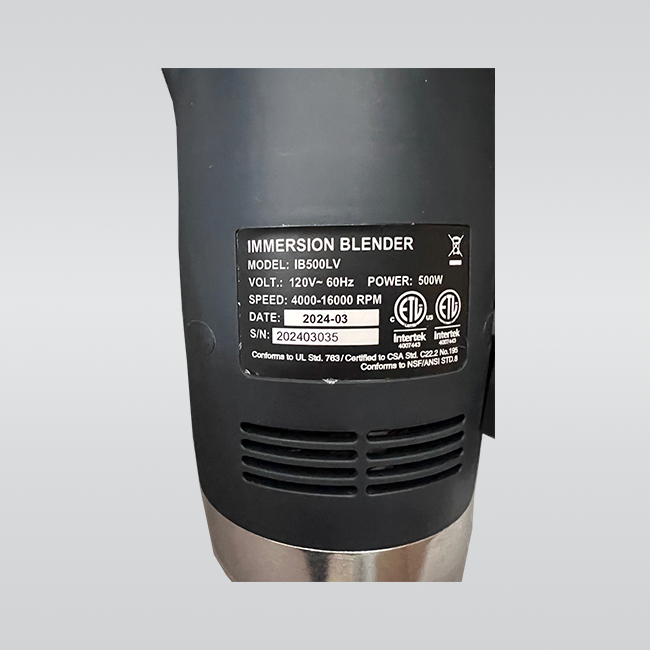 Procesador de Alimentos / Turbolicuador 500W 110V IB500LV