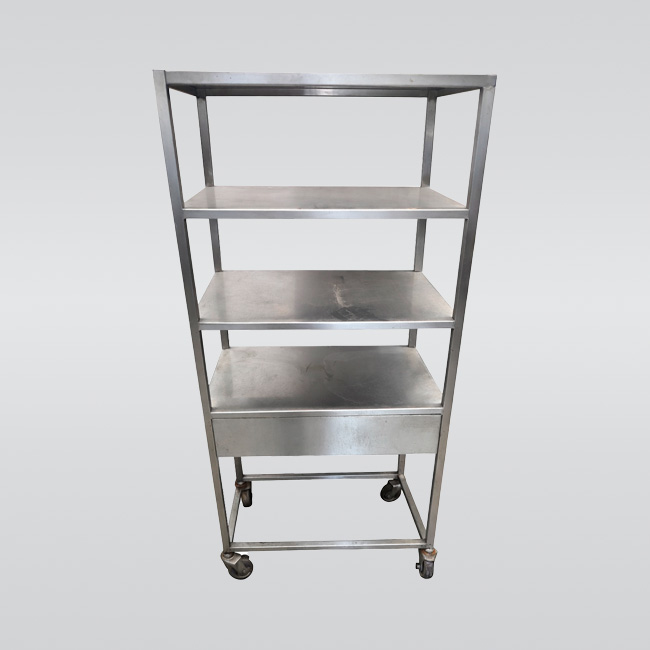 Estante de acero inoxidable 4 repisas