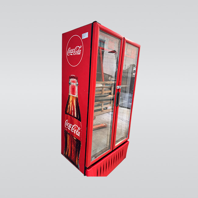 Refrigerador exhibidor de dos puertas de cristal Imbera - Imagen 2